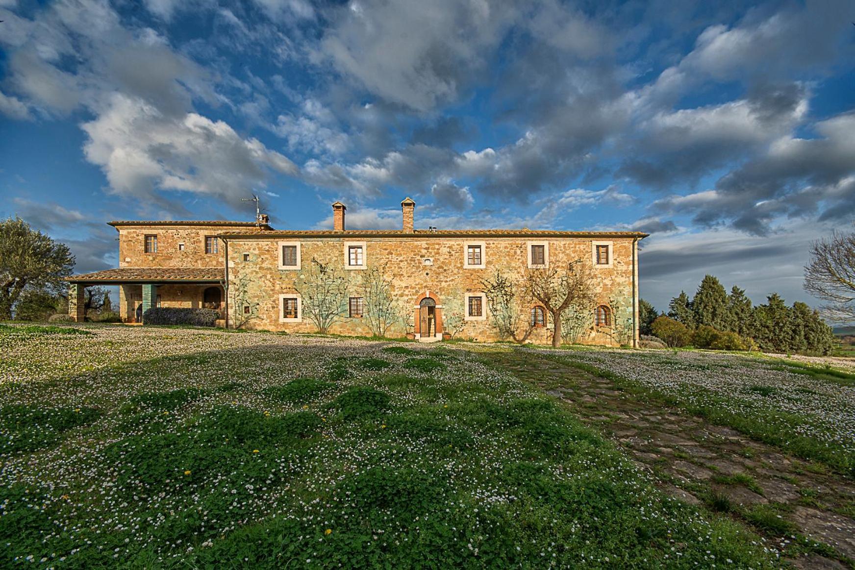 Agriturismo Le Sorbelle D'Orcia Con Piscina Πιέντσα Εξωτερικό φωτογραφία