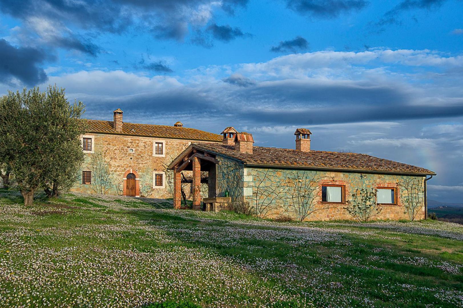 Agriturismo Le Sorbelle D'Orcia Con Piscina Πιέντσα Εξωτερικό φωτογραφία