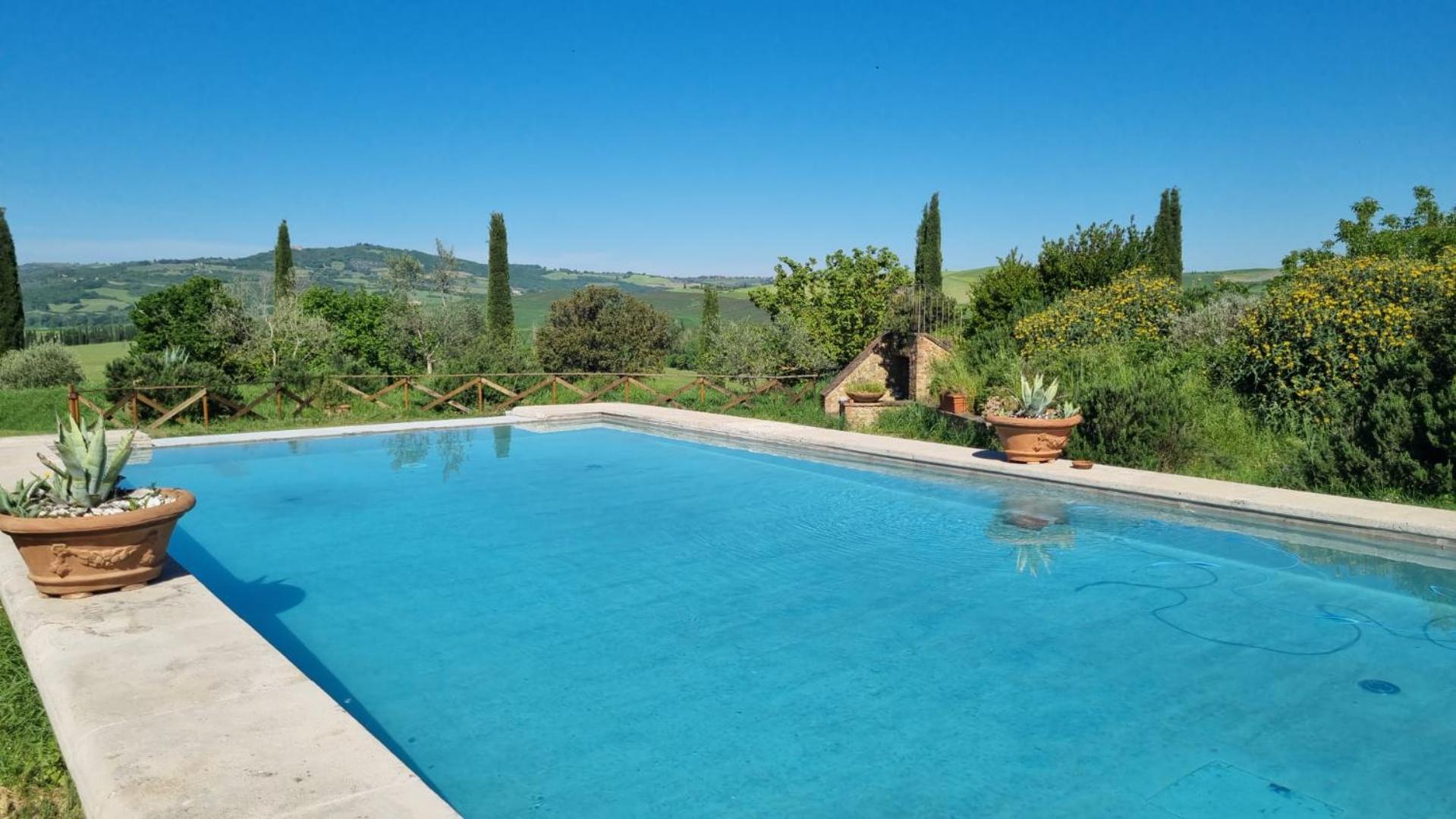 Agriturismo Le Sorbelle D'Orcia Con Piscina Πιέντσα Εξωτερικό φωτογραφία